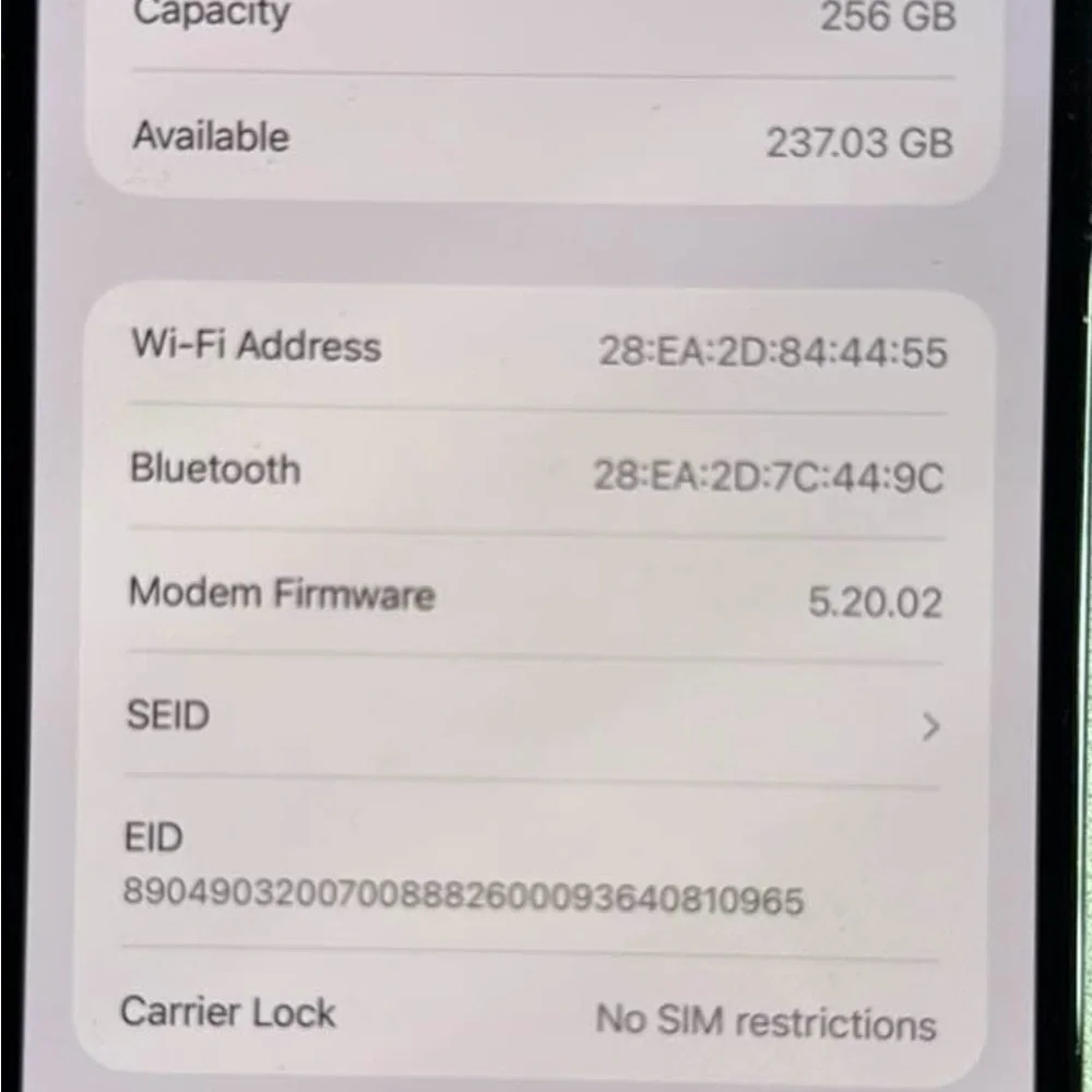 Silver iPhone 13 Pro Max 256GB NO SIM RESTRICTIONS